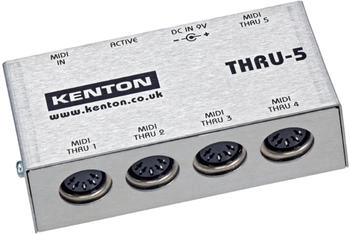 Kenton MIDI Thru 5 (KTT5)