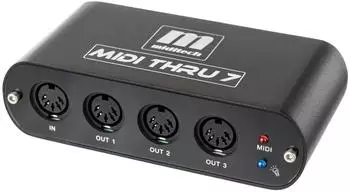 Miditech MIDI Thru 7 V2 MIDI-Tool für Keyboards (MIT-001541)