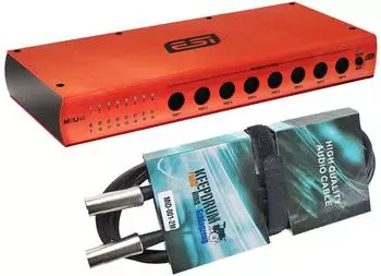 ESI M8U eX USB 3.0 MIDI-Interface mit MIDI-Kabel (m8u-midi)