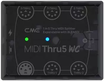 CME MIDI Thru5 WC MIDI-Thru-Box 1 Eingang / 5 Ausgänge (MIDI Thru5 WC)