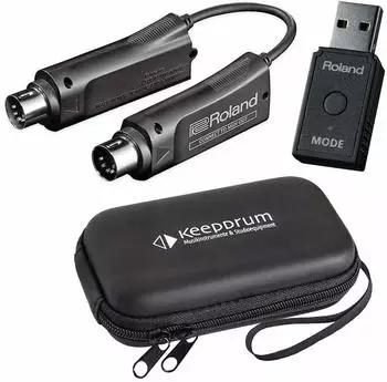 Roland Wireless MIDI-Set WM-1D mit WM-1 mit Tasche (WM-1D)