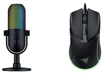 Razer Seiren V3 Chroma + Cobra schwarz