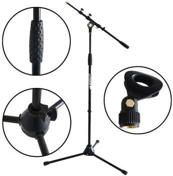 Keepdrum MS106 + Mikrofonklemme schwarz