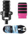 schwarz + WS14 pink + Kabel: Rode PodMic USB