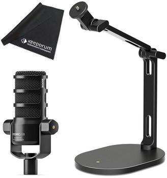 Rode PodMic USB schwarz + DS-2 + keepdrum Tuch