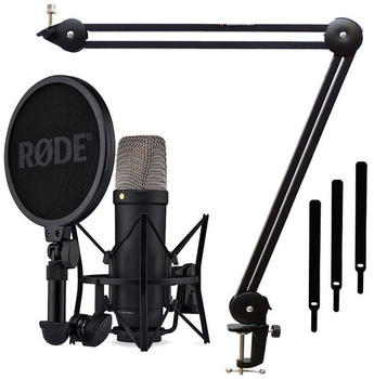 Rode NT1 5th Generation schwarz + keepdrum MS138 schwarz