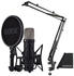 schwarz + keepdrum MS138 schwarz + Mikrofasertuch