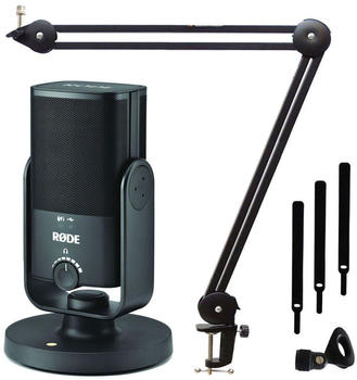 Rode NT-USB Mini + MS138 Gelenkarm (schwarz)