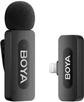 BOYA BY-V1 v2.0, BOYA Microphone By-V1 Mini V2.0 Lightning Wireless 2.4 Ghz