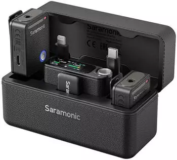 Saramonic Ultra x 2 Lavalier Mics black