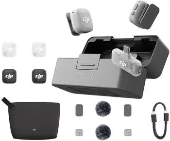 DJI Mic Mini 2 (2 TX + 1 RX + Charging Case)