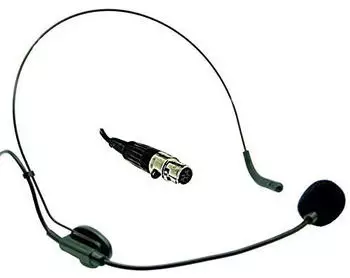 Audibax HM2 Headset-Mikrofon Mini XLR, Kardioid Elektret (10115714)