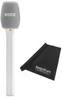 Rode INTERVIEWMICROW, Rode Microphones Interview Micro (wei&szlig;, Handadapter f&uuml;r...