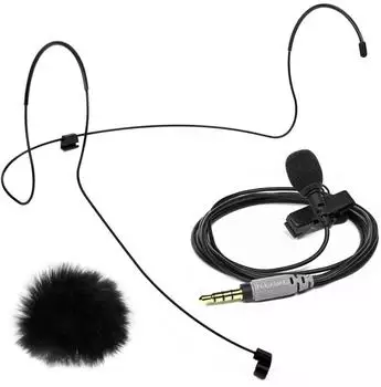 Rode SmartLav+ Headset-Mikrofon Größe M mit Windschutz (slav-lavHeadsetM-ws05)
