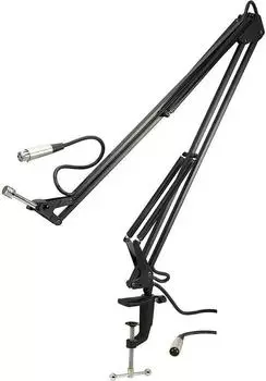 Renkforce Mikrofon-Tischstativ Schwenkarm 5/8