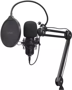 GXTrust. GXT 270 Emita II+ Podcast-Mikrofon, schwarz (25770)