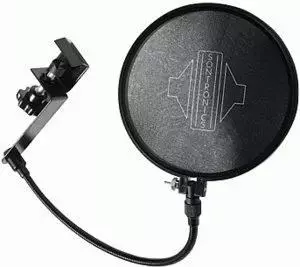 Sontronics ST-POP Mikrofon-Popschutz, schwarz (ST-POP)