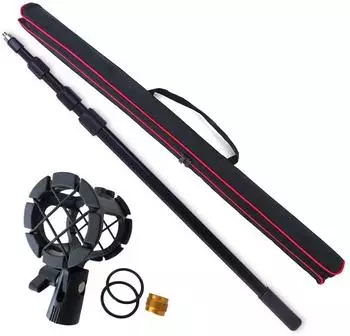 Keepdrum BP02 Tonangel 3,8m + Mikrofon-Spinne (bp02-38m-pcmh)