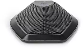 Nedis MICCU100BK Mikrofon USB, kabelgebunden, Stummtaste (MICCU100BK)