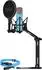 Rode NT1 Signature Bundle mit XLR-Kabel und Desktop Studio Arm, hellblau (BUROINT1BU)
