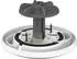 Logitech Rally Mic Pod Tisch- und Deckenhalterung, off-white (952-000020)