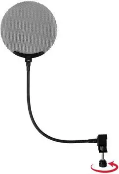 Gator Popfilter aus Metall mit 31,5cm Schwanenhals (GFW-POPFILTER-MTL)