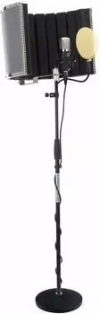 Pronomic CM-22 Großmembran-Kondensatormikrofon XLR Set mit Popschutz & Absorber (00038942)