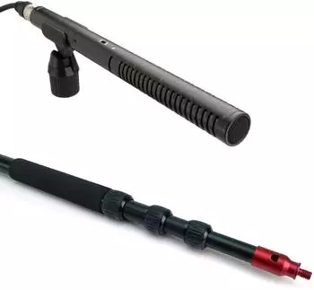 Rode NTG-2 Richtmikrofon mit Boompole (ntg2-mk3500)