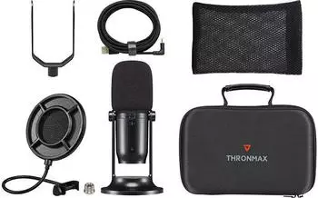 Thronmax MDrill One Pro USB-Kondensatormikrofon-Set 96kHz (M2P-BKIT)