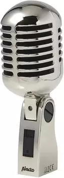 Alecto UDM-60 dynamisches Gesangsmikrofon Vintage, 60Hz-16kHz, 5m XLR-Kabel (UDM-60)