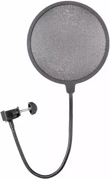 Gator Rok-It Mikrofon-Pop-Filter, einschichtig, C-Klemme (RI-POPFILTER)
