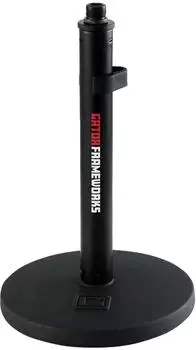 Gator GFW-MIC-0600 Desktop-Mikrofonständer mit Rundsockel (GFW-MIC-0600)
