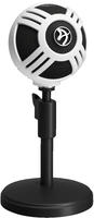 Arozzi SFERA-WHITE, Arozzi Sfera Tischmikrofon, USB - wei&szlig;