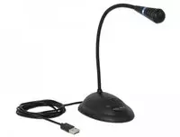 DELOCK 65871, Delock Mikrofon - USB - Schwarz