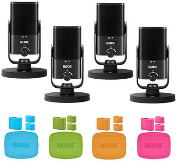 Rode 4x NT-USB Mini Set + Colors Kit