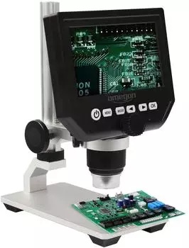 Omegon DigiStar Auf- und Durchlichtmikroskop 1x-600x, LCD 4,3'' (BM-DM43)