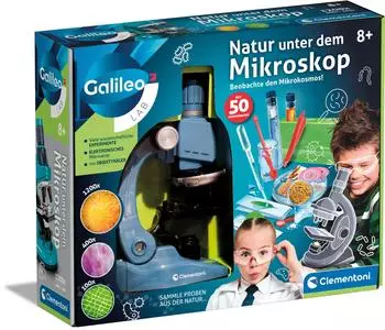 Clementoni Galileo Natur unter dem Mikroskop (59487)