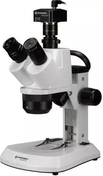 Bresser Analyth STR Trino Stereo-Mikroskop 10x-40x mit MikroCam SP 5.0 (5683850)