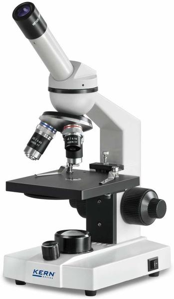 KERN OPTICS Durchlichtmikroskop Monokular 400 x Durchlicht