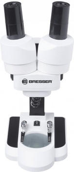 Bresser Junior Auflicht- und Durchlichtmikroskop mit 20 und 50facher Vergrößerung