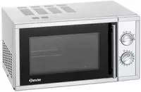 Bartscher 610836, Bartscher Mikrowelle 610836 | 23L | 900W | Edelstahl 