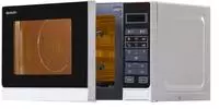 Sharp R-242(W)W - Mikrowelle - 20 Liter - 800 W