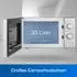 Exquisit MW 802 G silber