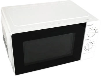 Expo B&ouml;rse DESKI Mikrowelle wei&szlig; 700 Watt Microwelle Drehteller Timer 6 Stufen K&uuml;che Kochen