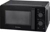 SEVERIN Mikrowelle MW 7580 S-Wave Solo, 19 Liter, schwarz