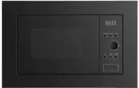 Midea MBWAG820AS7-BK Mikrowelle mit Grill Drehteller Schwarz 800 Watt, 20 l