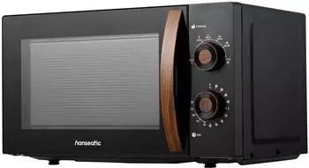 Hanseatic SMH207WSH-P schwarz-holz