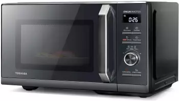 Toshiba MW3-AG25PF Mikrowelle mit Grill, 25L, 900W, schwarz (MW3-AG25PF)