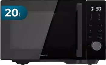 Cecotec ProClean Flatbed Inverter Pro Black Mikrowelle ohne Drehteller 20L (A01_EU01_123712)