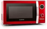 Klarstein Fine Dinesty 2-in-1 Mikrowelle - Retro Mikrowellenofen Mit Grill,